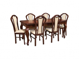 stoły-[ Zestaw Nr 4 - Stół MDF - Krzesło K8 ]